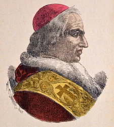 Portrait of Pope Pius VIII (1829-1830), 1898